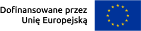 Dofinansowane przez unię europejską flaga